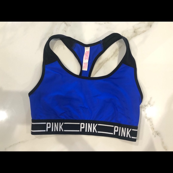 PINK Royal Blue Sports Bra Size: XS